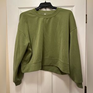 Lululemon Softstreme Perfectly Oversized Cropped Crew